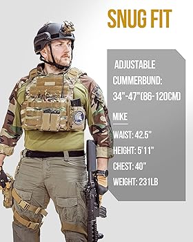 Amazon.co.jp: OneTigris DOOM タクティカルベスト、調節可能なエア